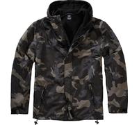 Brandit Windbreaker Frontzip Chaqueta, Camuflaje oscuro, Talla 6XL