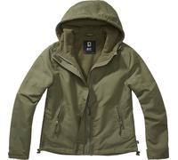 Brandit Windbreaker Frontzip Chaqueta de dama, oliva, Talla 3XL