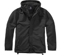 Brandit chaqueta cortavientos Frontzip negra talla 6XL
