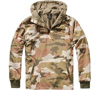 Brandit Windbreaker Luke Chaqueta Outdoor Hombre Impermeable Ligera con Capucha