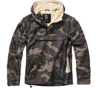 Brandit Windbreaker Sherpa Chaqueta, Camuflaje oscuro, Talla 5XL