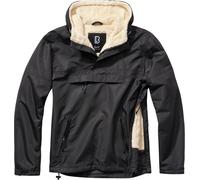 Brandit Windbreaker Sherpa Chaqueta, negro, tamaño 4XL para Hombres