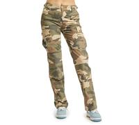 Brandit Pantalones BDU Ripstop Mujer Light Woodland 36W