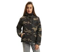 Brandit Women Frontzip Windbreaker, color: darkcamo, size: XXL