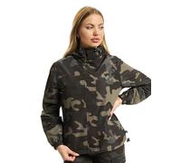 Brandit Women Summer Frontzip Windbrea, color: darkcamo, size: S