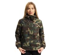 Brandit Women Summer Frontzip Windbrea, color: woodland, size: XXL