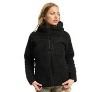 Brandit Women Teddyfleece Jacket Hoode, color: black, size: 4XL