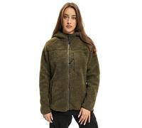 Brandit Women Teddyfleece Jacket Hoode, color: olive, size: M