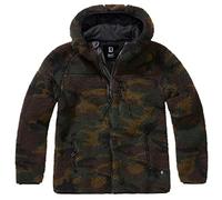Brandit Women Teddyfleece Jacket Hoode, color: woodland, size: XS