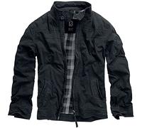 Brandit Yellowstone Hombre Chaqueta entre-tiempo Negro M 100% algodón Regular
