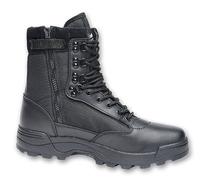 Brandit Zipper Tactical Botas, negro, Talla 46