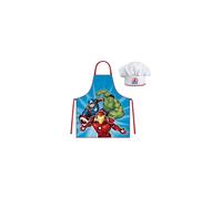 BrandMac Delantal 'Avengers' azul cielo / verde / rojo Onesize azul cielo / verde / rojo
