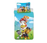 Brandmac - Juego de cama Paw Patrol 100% algodón, funda nórdica reversible 140 x 200 cm + funda de almohada 65 x 65 cm