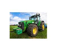 BrandMac Manta para bebé 'Traktor' mezcla de colores One Size mezcla de colores