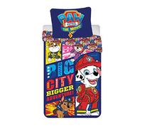 BRANDMAC Ropa de Cama de Adulto 140 x 200 cm, película Paw Patrol (1029117)
