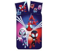 BrandMac Spidey - Juego de ropa de cama para bebé (100 x 135 cm, 40 x 60 cm)