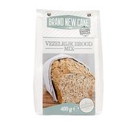 BrandNewCake® Mezcla de Pan Rico en Fibra 400g - Sin Gluten - Fácil de Hornear