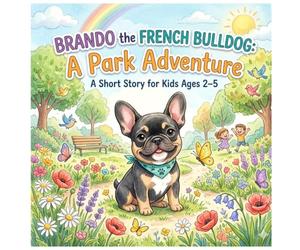 Brando the French Bulldog: A Park Adventure for Kids | Cute Dog Story Book for Toddlers Ages 2-5