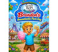 Brandon’s Amusetastic Park Day: A Read & Color Amusement Park Storybook for Kids Ages 4-8: Amusement Park Coloring Book with Simple Sentences and ... Readers (Brandon's Adventure Coloring Series)