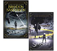 Brandon Sanderson Skyward Series 2 Books Collection Set (Skyward Claim the Stars, Starsight The Sequel to Skyward)