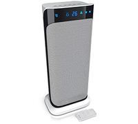 Brandson - Calefactor con Mando a Distancia - Calefactor cerámico para Cuarto de baño de bajo Consumo - Calentador rápido con función oscilante - 2 Niveles de Calor - Temporizador - Calentador -