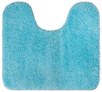 Brandsseller Alfombrilla de baño 45 x 50 cm con recorte de suave tela de microfibra antideslizante para inodoro