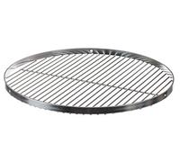 Brandsseller Parrilla Redonda Ø 50 cm en Acero Inoxidable alimentario AISI 201 - para Barbacoa giratoria, de Bola y brasero - Resistente a la corrosión y fácil de Limpiar