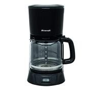 Cafetera de Goteo - BRANDT CAF1318, 1000 W, 18 tazas, Negro