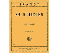BRANDT V. - Estudios (34) (Orquesta y Avanzados) para Trompeta (Nagel)