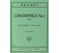 BRANDT V. - Pieza de Concierto nº 1 Op.11 en Fa menor para Trompeta y Piano (Voisin)