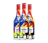 Brandy Pedro Domecq Fundador Terry White 70 cl (Caja de 3 Botellas de 70 cl)
