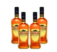 Brandy Soberano de 1L - D.O. Jerez de la Frontera - Bodegas Gonzalez Byass (Pack de 4 botellas)