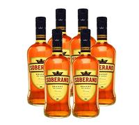 Brandy Soberano de 1L - D.O. Jerez de la Frontera - Bodegas Gonzalez Byass (Pack de 6 botellas)