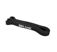 BRANK SPORTS Banda elástica de Deporte para musculación y Fitness, Banda de Resistencia Ideal para la Movilidad y Ayuda para los Pull-ups en Crossfit o Street Workout (1-Negro)