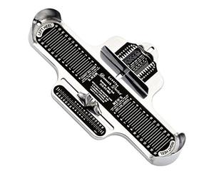 Brannock - Dispositivo de medición de pie para hombre, talla única, estándar internacional, color negro, Negro, Einheitsgröße