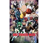 Branpresto One Punch Man Collage Poster, Madera, Varios, 65 x 3.5 x 3.5 cm