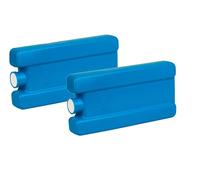 BranQ - Home essential 2 bandejas de refrigeración para refrigeradores turistas de 250 ml para almuerzo, nevera y nevera, de alta calidad, sin BPA, azul, 165 x 80 x 25 mm, plástico PP