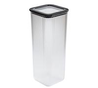 BranQ Home essential Neroli Recipiente universal con tapa para almacenar alimentos como harina, cereales, azúcar y más, plástico sin BPA, 2,38 l