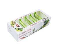 Branq - Organizador para Cocina de plástico, Verde, 35 x 34,39 x 14 cm