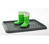 Branq - Zapatero Home Essential de plástico, Polipropileno, Antracita, 54 x 38,5 x 3 cm (Largo x Ancho x Alto).