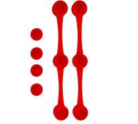 Brans - Imanes de volante - Silicona de alta temperatura para aeronómetros | Papel de fijación seguro Pergamino Titular de la frontera, accesorios duraderos y robustos para laboratorio en casa de