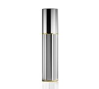 BRARIOS Atomizador de perfume recargable de 10 ml, atomizador portátil de tamaño de viaje, mini botella de perfume vacía, dispensador de colonia a prueba de fugas para mujeres y hombres (plata/10 ml)