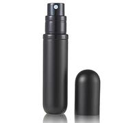 BRARIOS Atomizador de perfume rellenable, vacío de viaje, atomizador de 5 ml, mini botella de spray portátil, atomizador de bolsillo para viajes (negro Y)