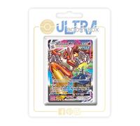 Braségali VMAX (Blaziken VMAX) 201/198 Golpe Fluido Alternativo Pokémon Gallery Secreta - Ultraboost X Epée et Bouclier 6 Règne de Glace - Box de 10 Cartas Pokémon Francés