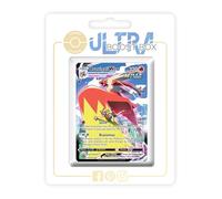 Braségali VMAX (Blaziken VMAX) TG15/TG30 Secreta Golpe Fluido Pokémon Gallery - Ultraboost X Epée et Bouclier 12 Tempête Argentée - Box de 10 cartas Pokémon Francés