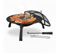 Brasero Brasero exterior Brasero exterior jardín Barbacoa de carbón y leña