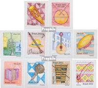 Brasil 3247BA-3256BA (Completa.edición.) Nuevo con Goma Original ** MNH 2002 Sellos Instrumentos Musicales (Sellos para los coleccionistas) Música/Bailar