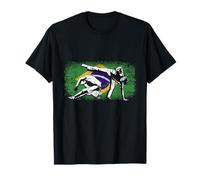 Brasil bandera brasileña Capoeira Camiseta