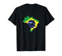 Brasil Bandera Capoeira Lucha Danza NíGolo Camiseta