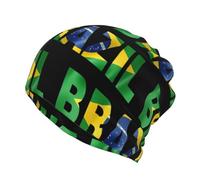 Brasil Bandera Nacional Elastica Pañuelo Cabeza Bandana Multifunción Bufanda Bragas De Cabeza Pasamontañas Tubo Residencia Uv Para Hombres Y Mujeres Yoga Correr Senderismo Ciclismo